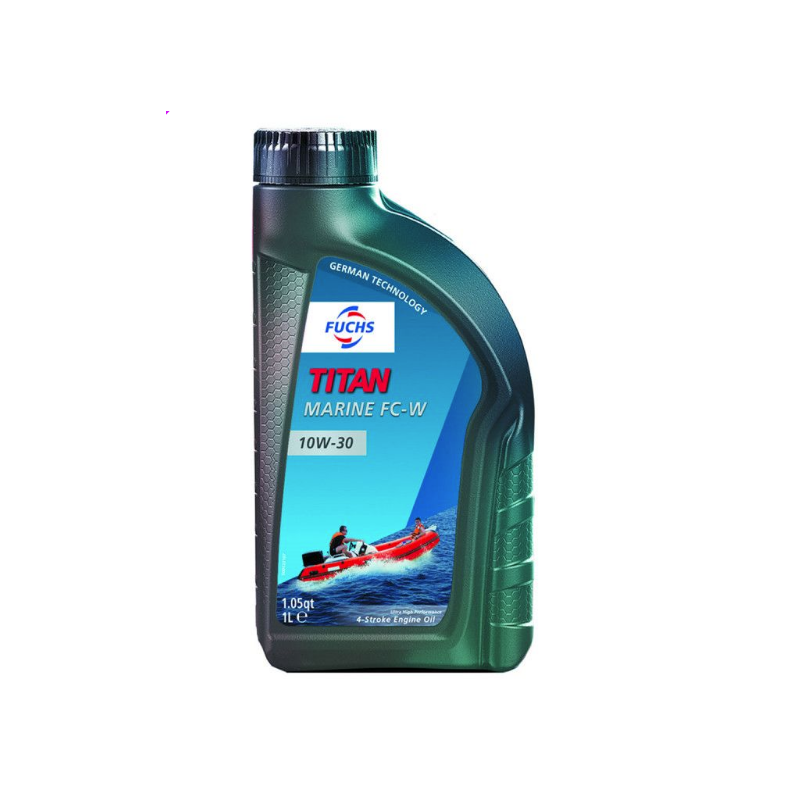 Huile moteur 10W-30 TITAN MARINE Minérale - FUCHS
