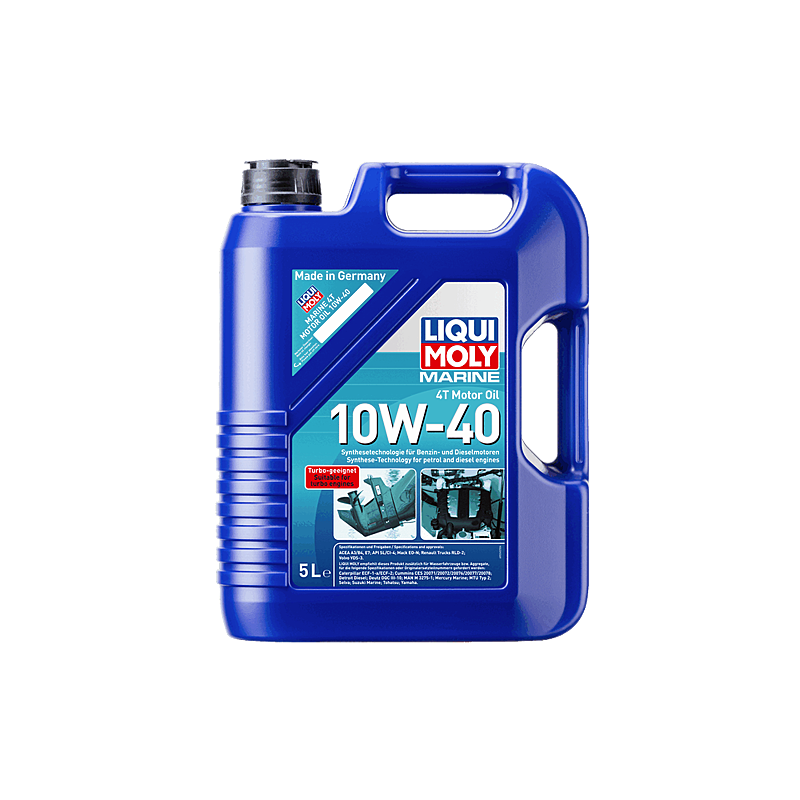 Huile Moteur Marine 4T 10W-40 LIQUI MOLY - Technologie de Synthèse