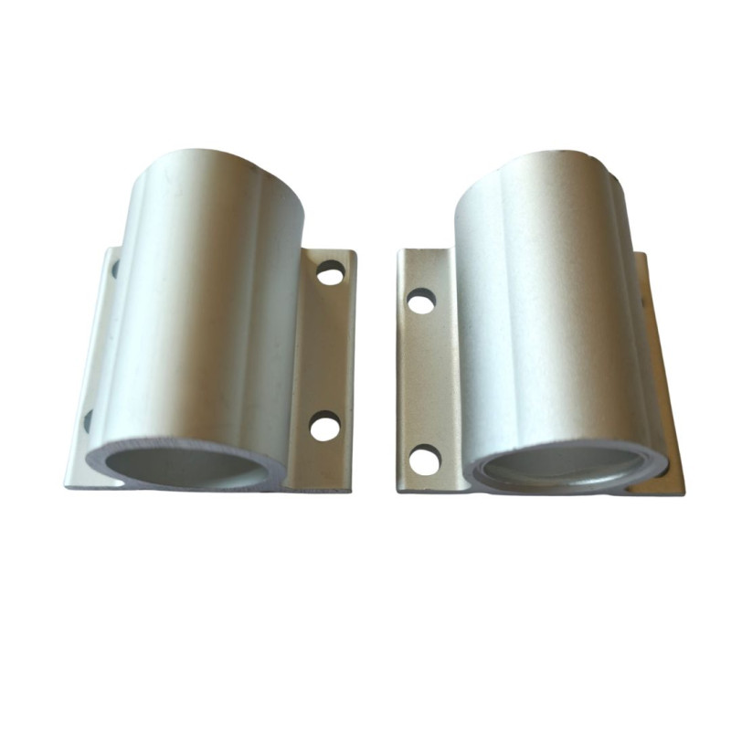 Fixation main courante pour passerelle