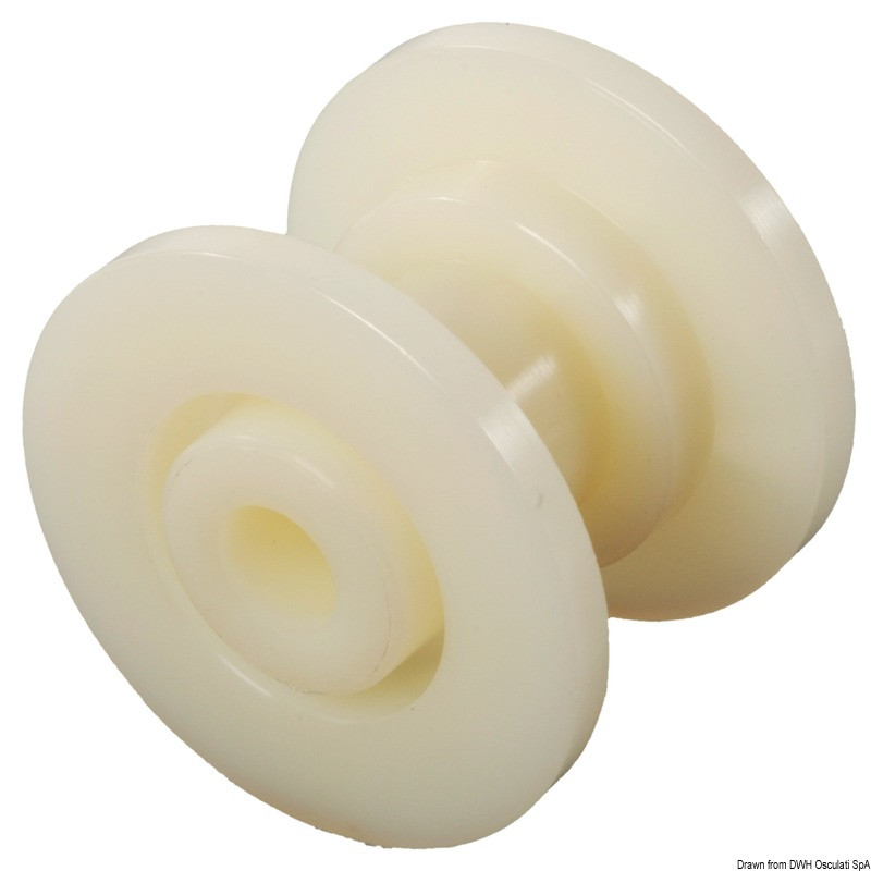 Réa de rechange en nylon pour daviers | 8 modèles