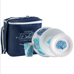 Pack Vaisselle en mélaminé Harmony – 24 pces / 6 pers.