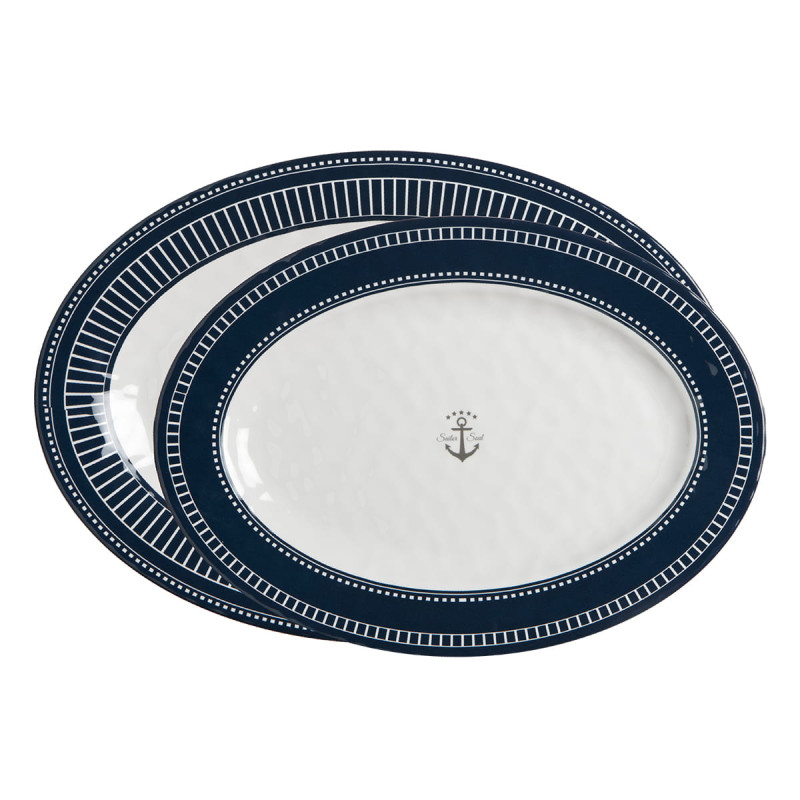 Set plats ovales Sailor Soul - Marine Business