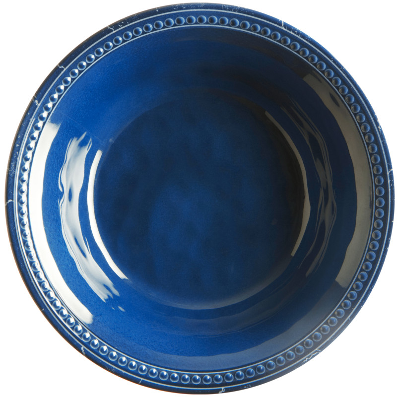 Assiette creuse Mélaminé Harmony Perla, 6 pièces | MARINE BUSINESS