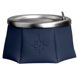 Cendrier avec Couvercle Windproof – Bleu Marine | MARINE BUSINESS