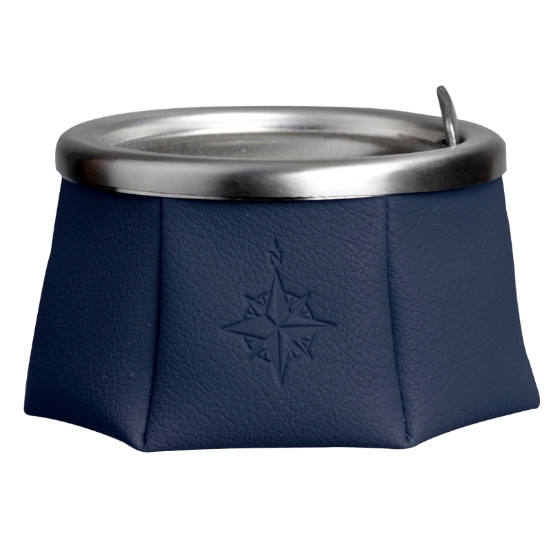 Cendrier avec Couvercle Windproof – Bleu Marine | MARINE BUSINESS