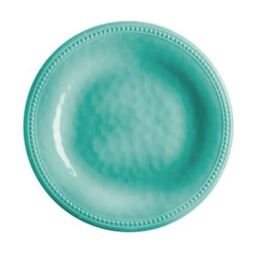 6 Assiettes à dessert Mélaminé Harmony Perla TURQUOISE | MARINE BUSINESS