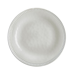 6 Assiettes à dessert Mélaminé Harmony Perla BLANC | MARINE BUSINESS