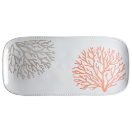 Set 2 plateaux Harmony Mare Orange corail - Marine Business