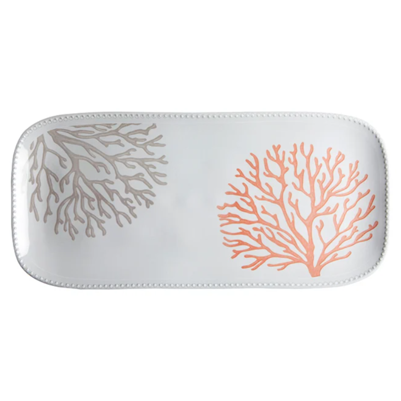 Set 2 plateaux Harmony Mare Orange corail - Marine Business