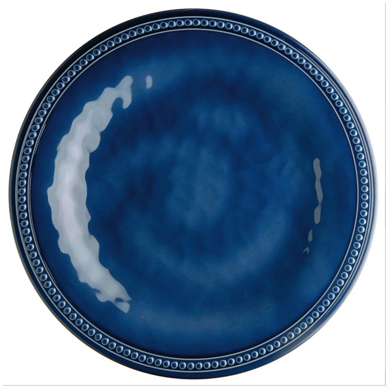 6 Assiettes Plates Mélaminé Harmony Perla | MARINE BUSINESS