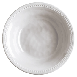 6 Assiettes creuses Mélaminé Blanc Harmony Perla | MARINE BUSINESS