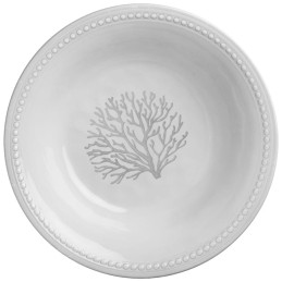 6 Assiettes creuses Mélaminé Corail Gris Harmony Perla | MARINE BUSINESS