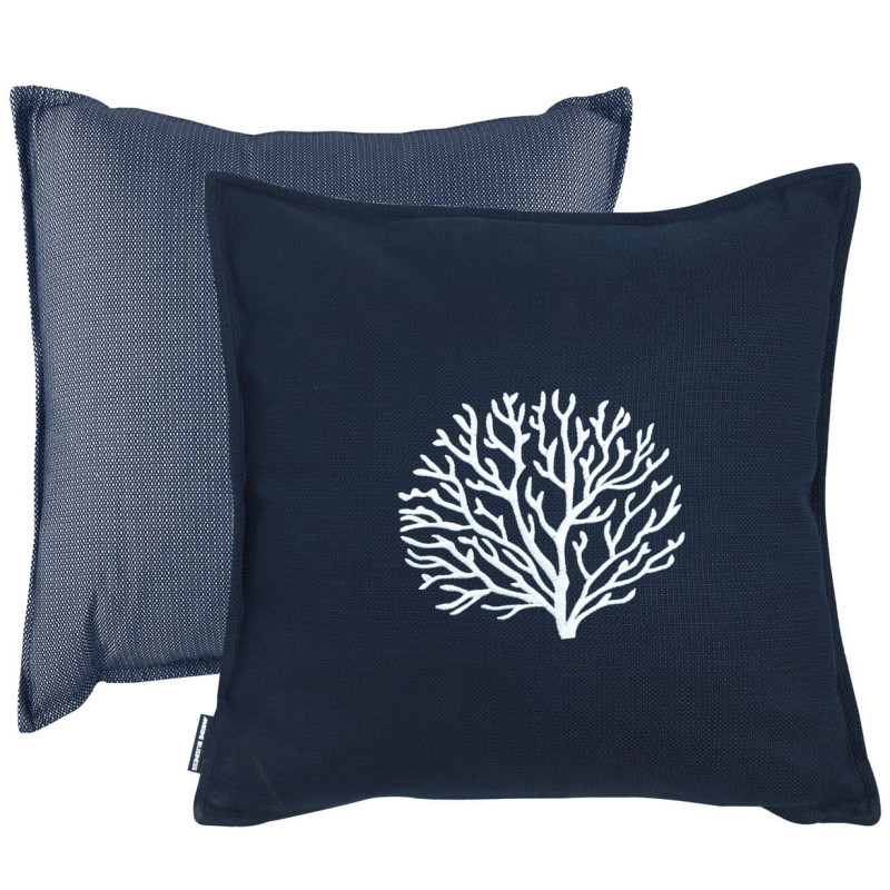 Coussin Brodé Aruba Marine - Marine Business (Set de 2)