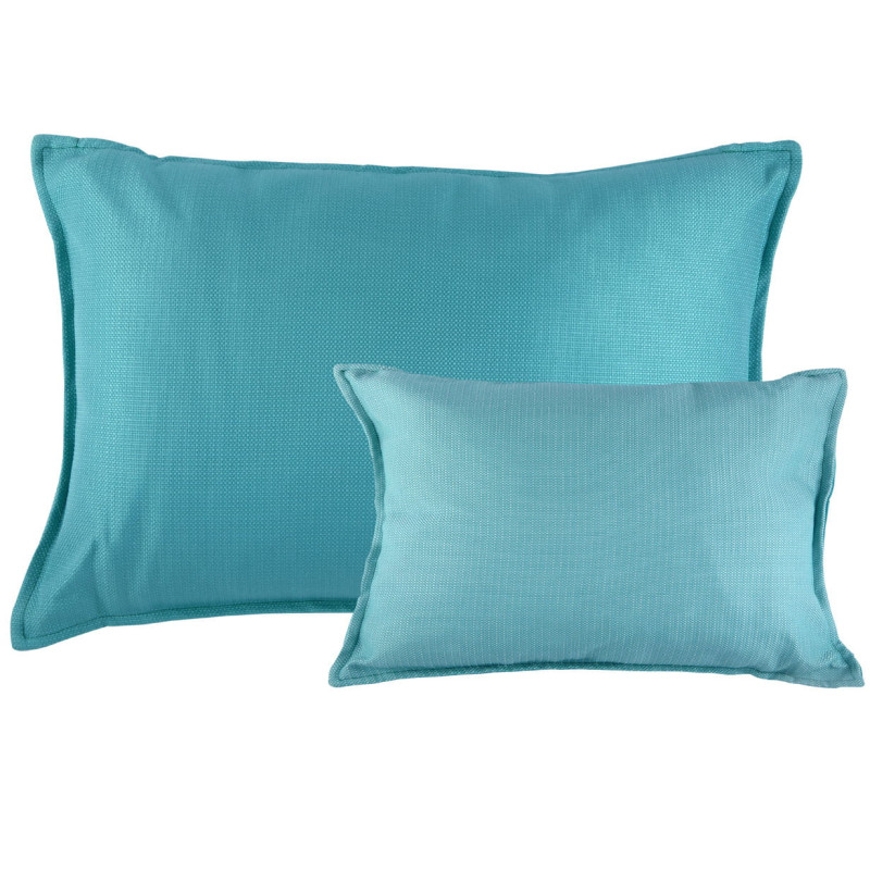 Coussin et Oreiller Aruba Turquoise - Marine Business (Set de 2)