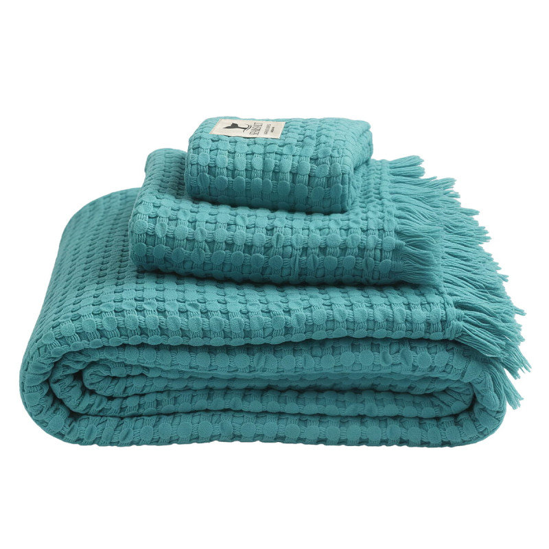 Lot 3 serviettes Turquoise Sea & Salt - Marine Business