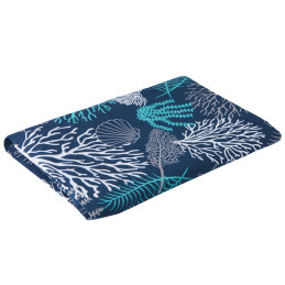 Drap plat et taies Ibiza | bleu - Marine Business