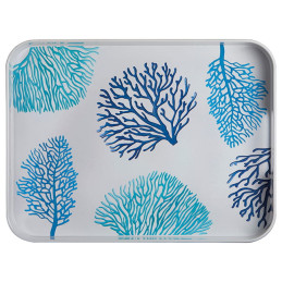 Plateau Harmony corail bleu...