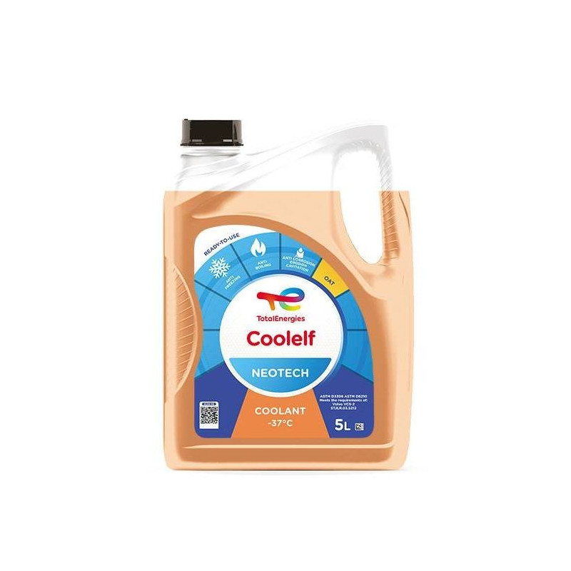Liquide de refroidissement Coolelf Neotech -37 - 5L