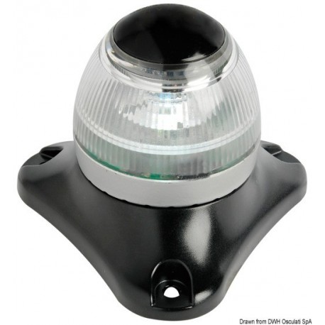 Feux de navigation et de mouillage Sphera II à LED à 360° jusqu'à 50 m