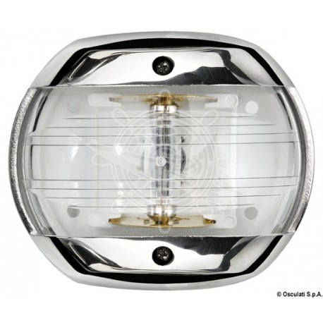 Feux de navigation Classic 12 en inox AISI 316 poli miroir