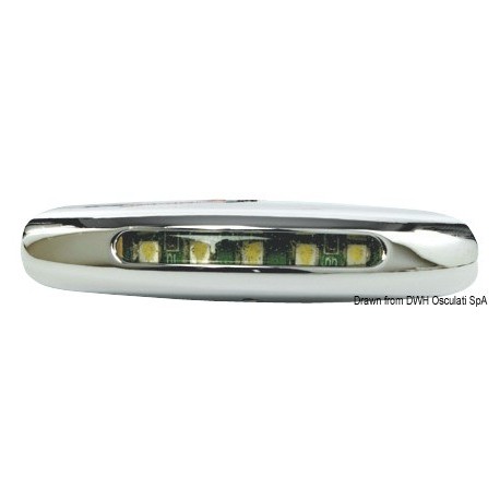 Lumière de courtoisie LED sans encastrement