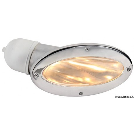 Paire de spots à encastrer en paroi Compact avec ampoule halogène