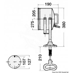 Projecteur orientable de l´intérieur, modèle professionnel de grande puissance - DHR