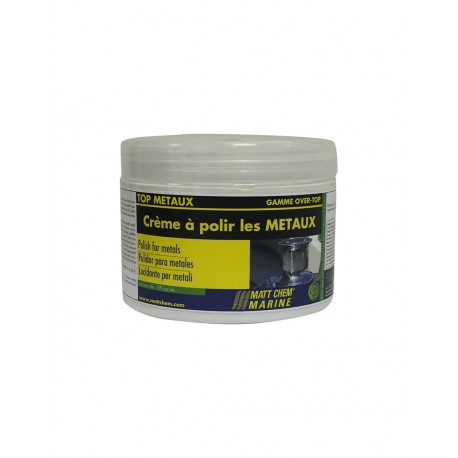 MATT CHEM - TOP METAUX - Crème à polir pour métaux